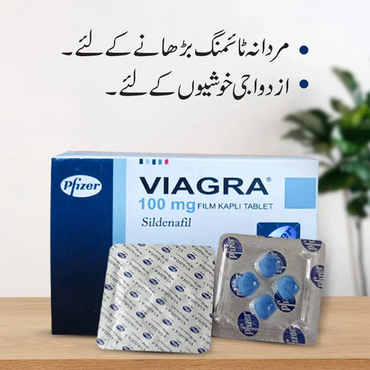 Viagra 100mg 4 Tablet PACK