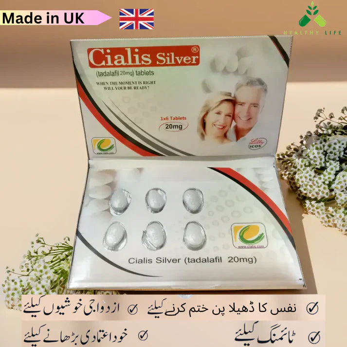 Cialis Silver 20mg 6 Tablet book