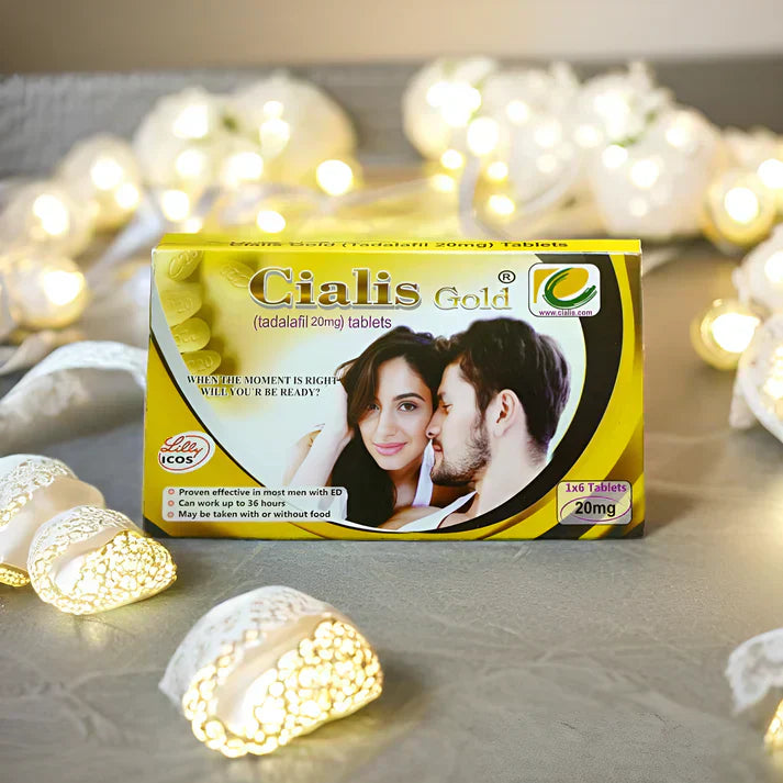 Cialis Gold 20mg 6 Tablet BOOK