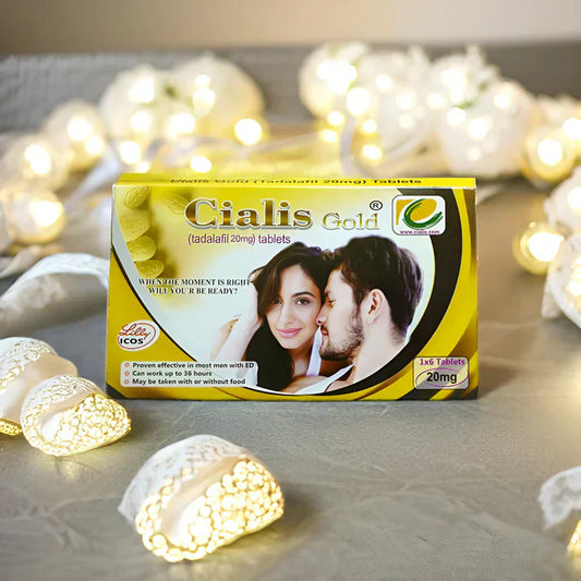 Cialis Gold 20mg 6 Tablet BOOK