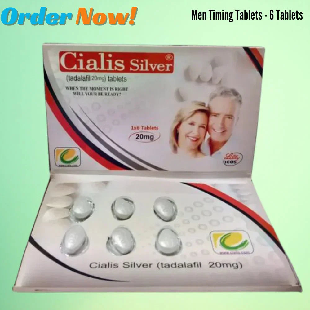 Cialis Silver 20mg 6 Tablet book