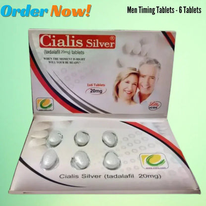 Cialis Silver 20mg 6 Tablet book