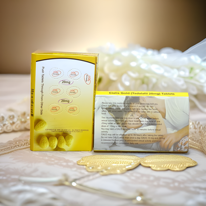 Cialis Gold 20mg 6 Tablet BOOK